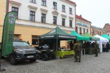 Straż Leśna Nadleśnictwa Gromnik na przysiędze żołnierzy WOT w Tarnowie